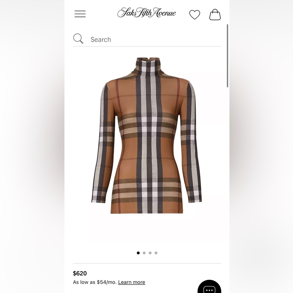 Burberry women's turtleneck